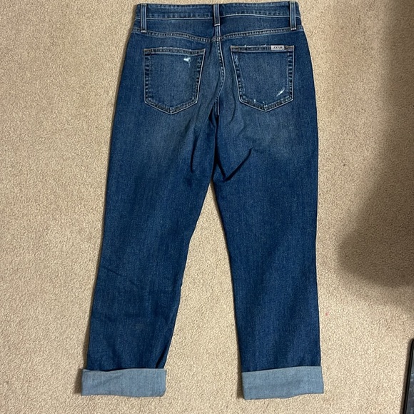 Joe’s jeans sz 28 straight leg relaxed denim distressed - Picture 9 of 10